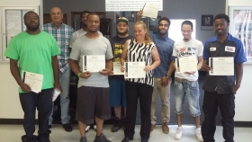 8 Graduate from Maritime Foundations Class